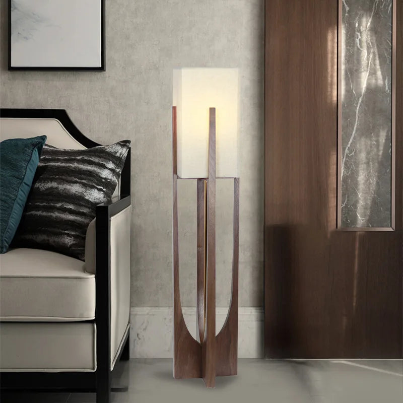 Fairbanks Floor Lamp Wooden Floor Lamp Royal Lights & Home Decor