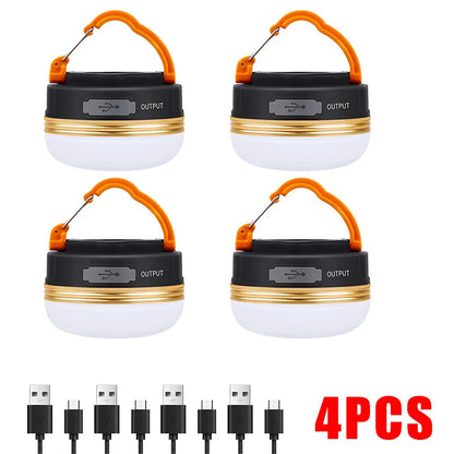 High Power Camping Lantern Tents Lamp USB Rechargeable Royal Lights & Home Decor
