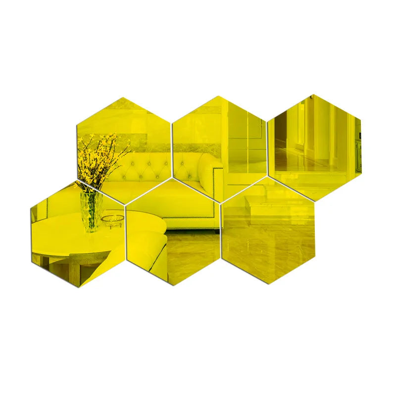 3D Mirror Wall Sticker Royal Store & Home Decor