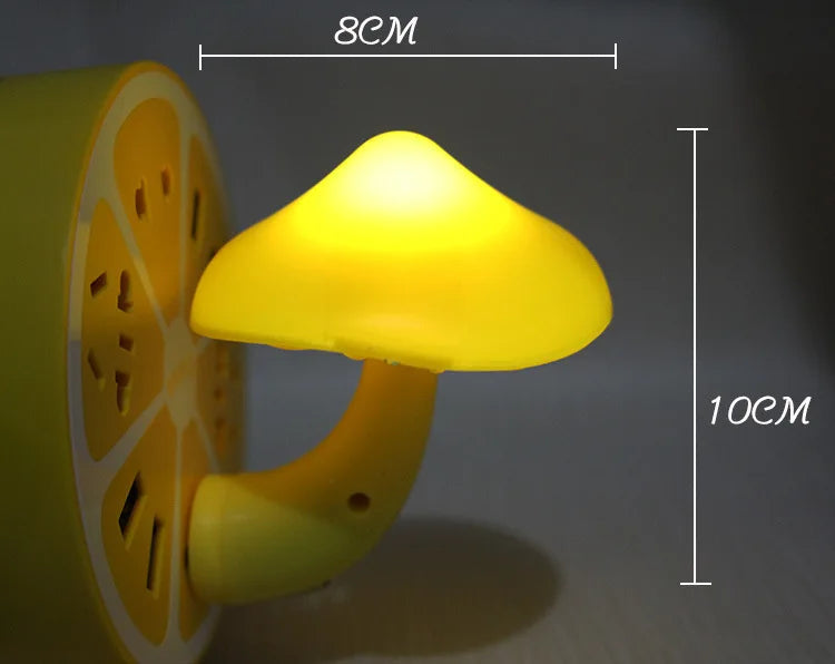 Mushroom Wall Socket Lamp Royal Lights & Home Decor