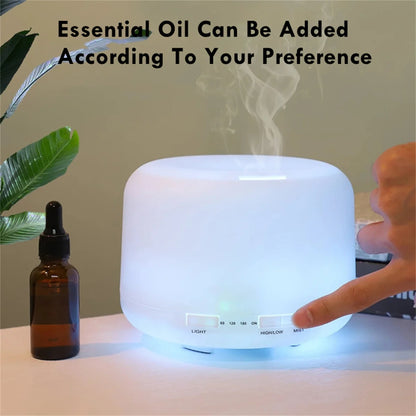 Air Humidifier With Colorful Night Lights