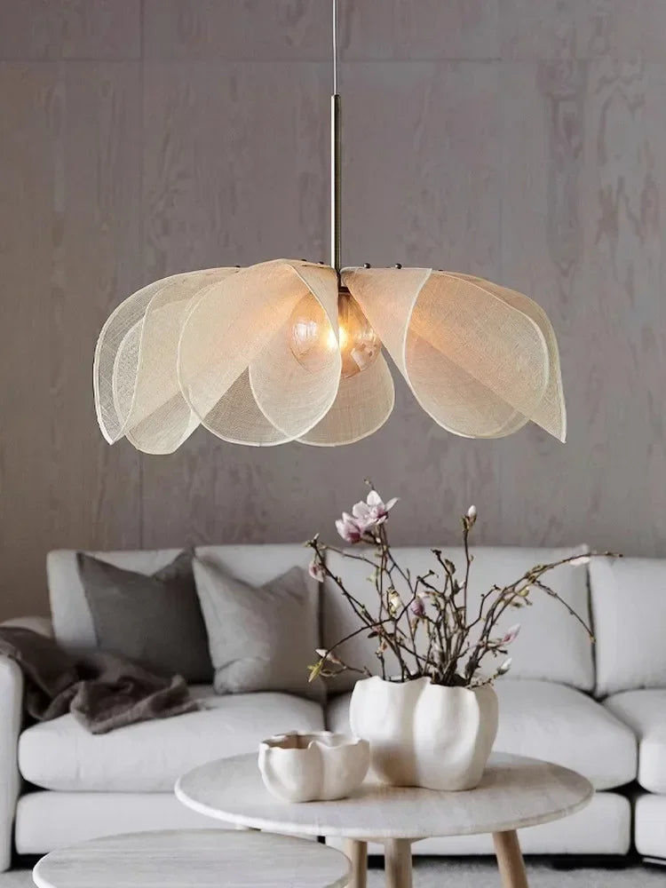 Led Flower Pendant Light For Living Room