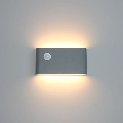 Modern LED Outdoor Motion Sensor Waterproof Wall Lamp