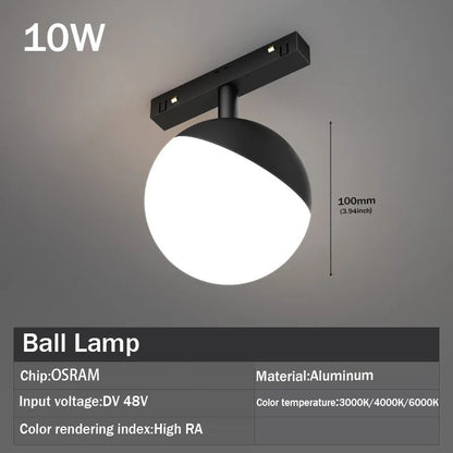 Modern Embedded Flexible Linear Fixture LED Spotlight DC48V Ceiling Indoor Light Royal Lights & Home Decor