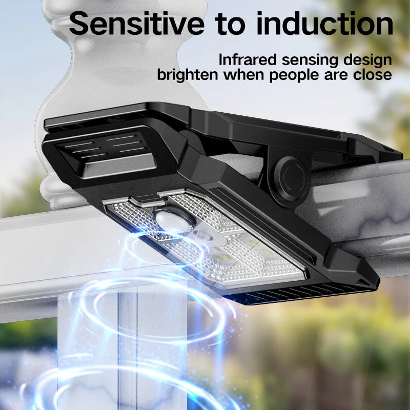 Mini Solar Clip Lamp