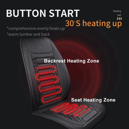 Winter Heated Car Seat Cover 12V Heating Warmer
