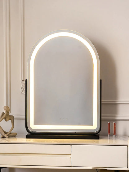 Large Arch Shape LED Lighted Vanity Mirror