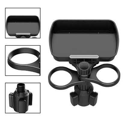 Car Seat Cup Holder Snack Tray Drink Holder Royal Lights & Home Decor