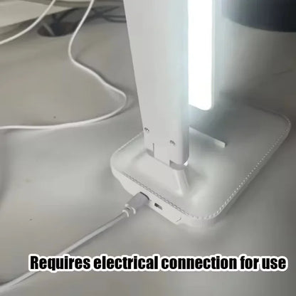 LED Touch Switch White Folding Desk Lamp - Royal Lights & Home Decor