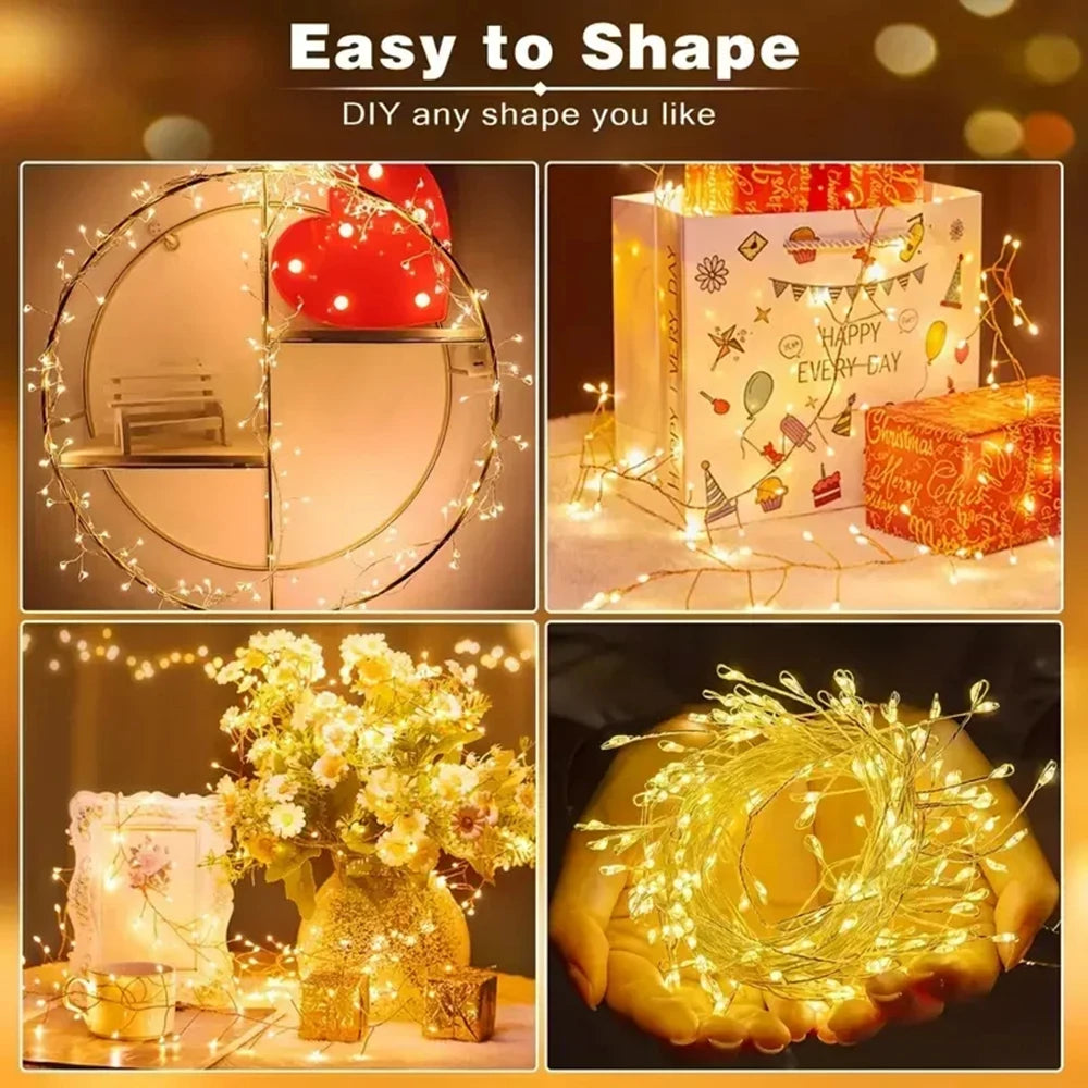Remote Control Garland Fairy Lights 5V