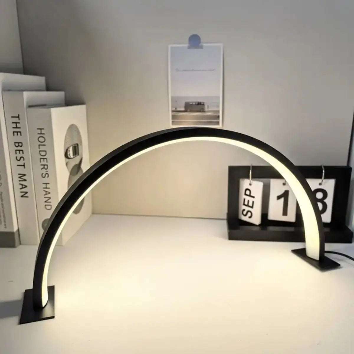 Desktop Half Moon Nail Light