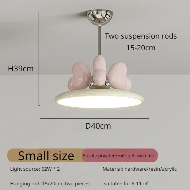 French Cream Style Led Hanging Lamp