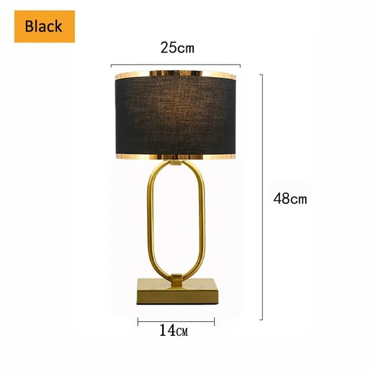 Modern Creative Luxury Metal Decoration Desk Lamp