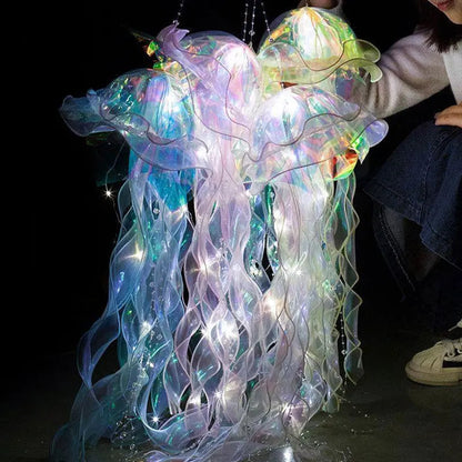 Jellyfish Night Light Lamp Portable Royal Lights & Home Decor