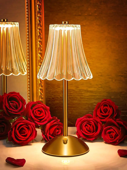 Table Lamp LED Touch Sensor Desktop Night Light Rechargeable Wireless