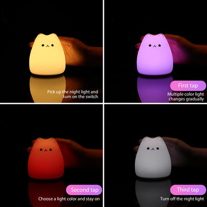 Cat Baby Night Lamp