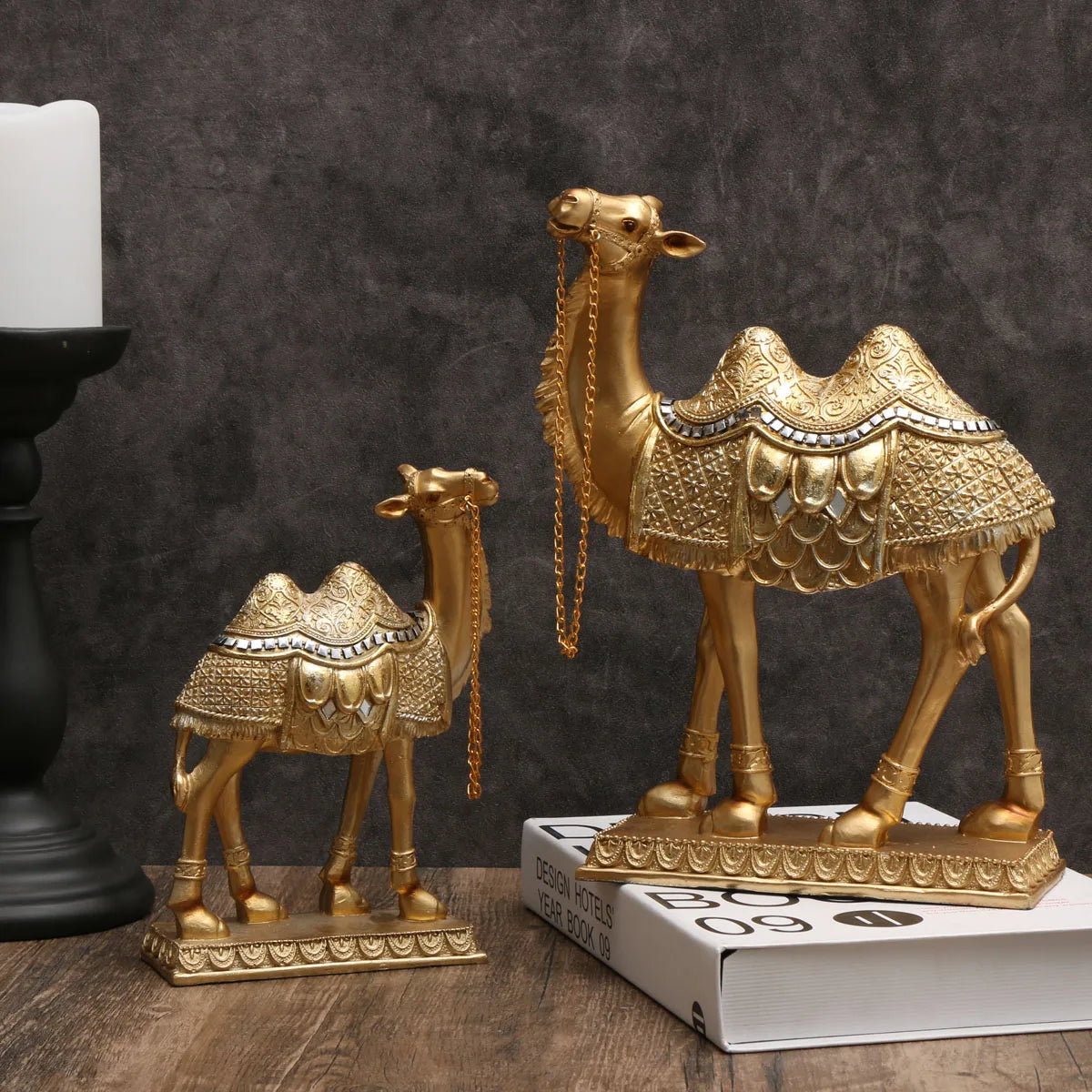 Classic Light Luxury Art Camel Statue