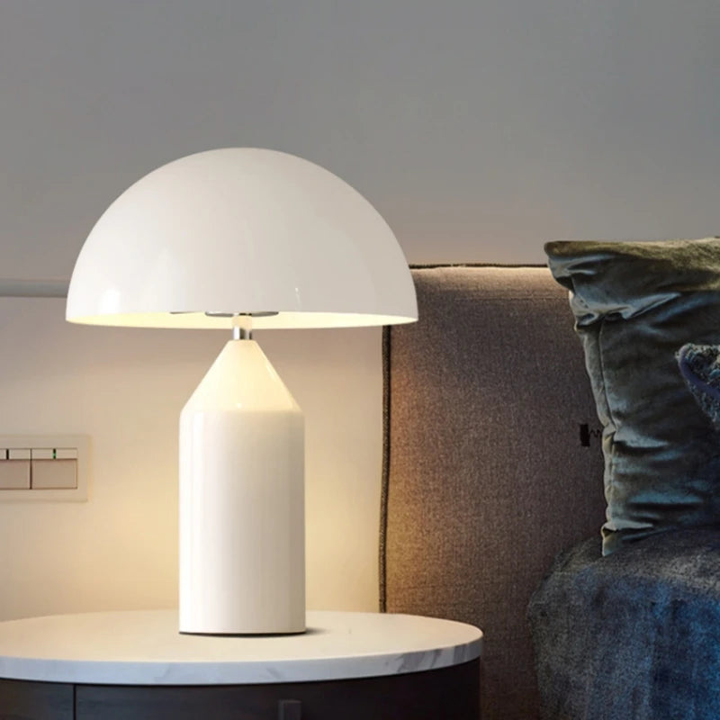 Modern Luxury Creative Mushroom LED Table Lamp Decoration Eye Protection Royal Lights & Home Decor