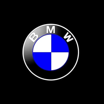 2/4Pcs LED Car HD Door Welcome Light For BMW