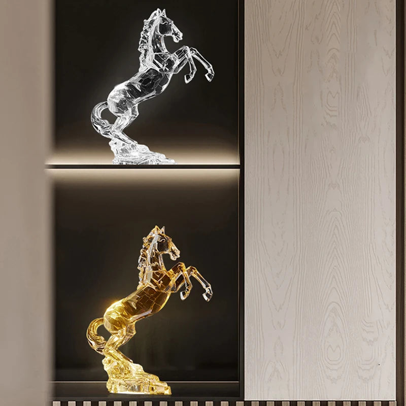 Luxury Crystal Horse Statue