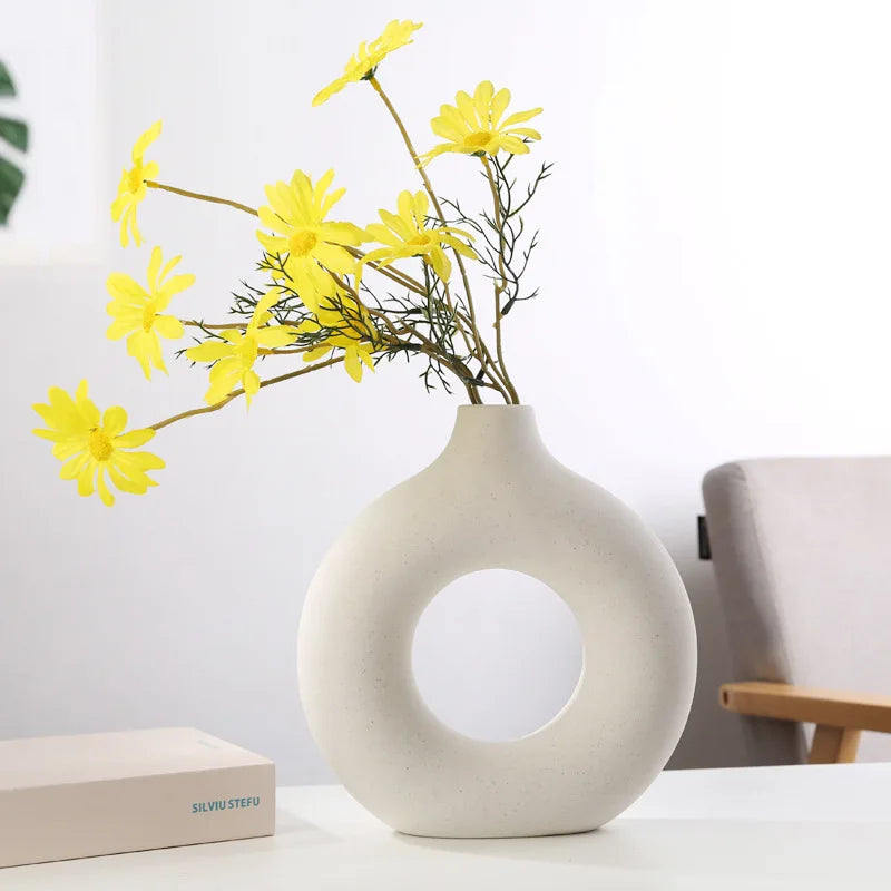 Ceramic Donuts Flower Pot Royal Lights & Home Decor