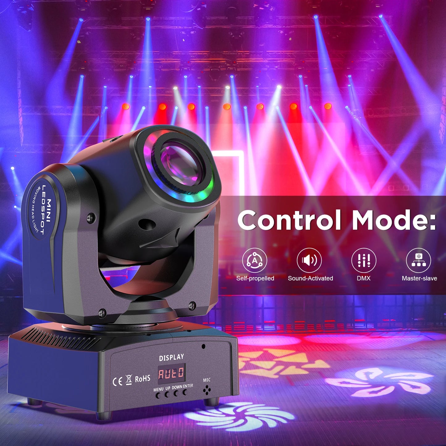 120W LED Beam Moving Head Light RGB Color