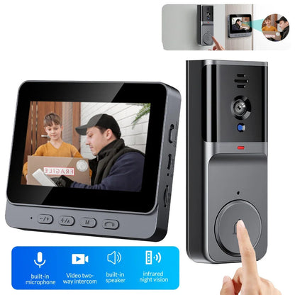 2-Way Audio Surveillance Camera Digital Camera with 2.4G Wireless Bell