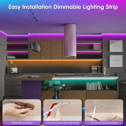 Color-hanging LED Strips Set
