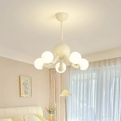 French Cream Style Led Hanging Lamp