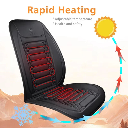 Winter Heated Car Seat Cover 12V Heating Warmer