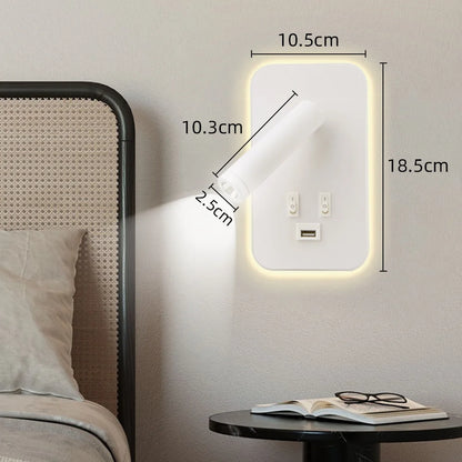 3-in-1 Reading Wall Lamp