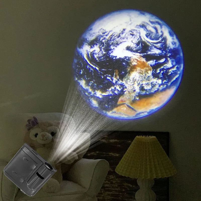 Planet Projection Lamp Earth Sun Beach Galaxy Aurora Landscape Royal Lights & Home Decor