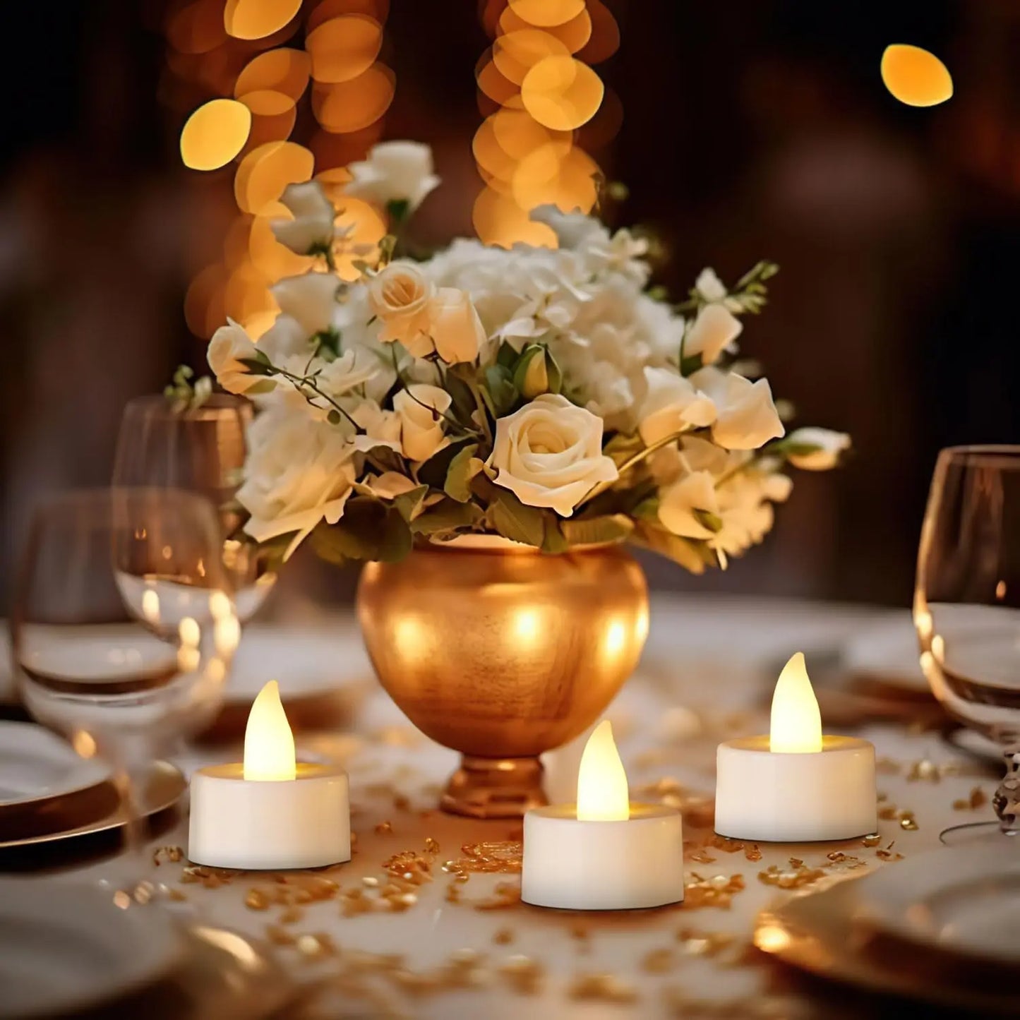 Flameless LED Tea Light Candles