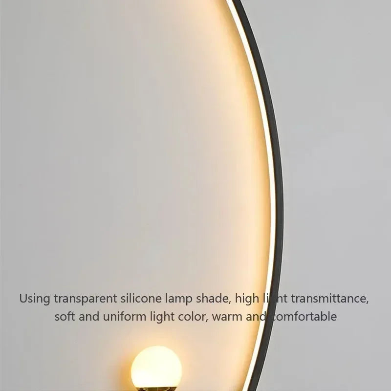 LED Wall Lamp 55/105CM Smart Remote Control Royal Lights & Home Decor