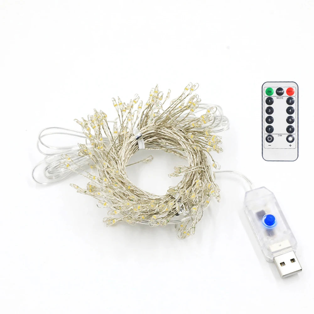 Remote Control Garland Fairy Lights 5V