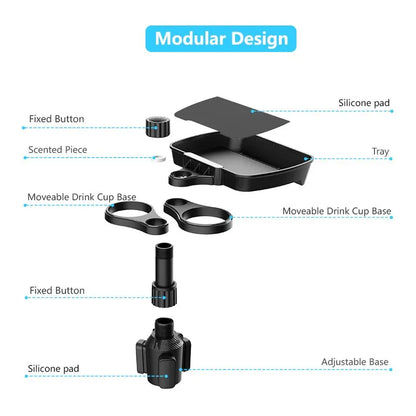 Car Seat Cup Holder Snack Tray