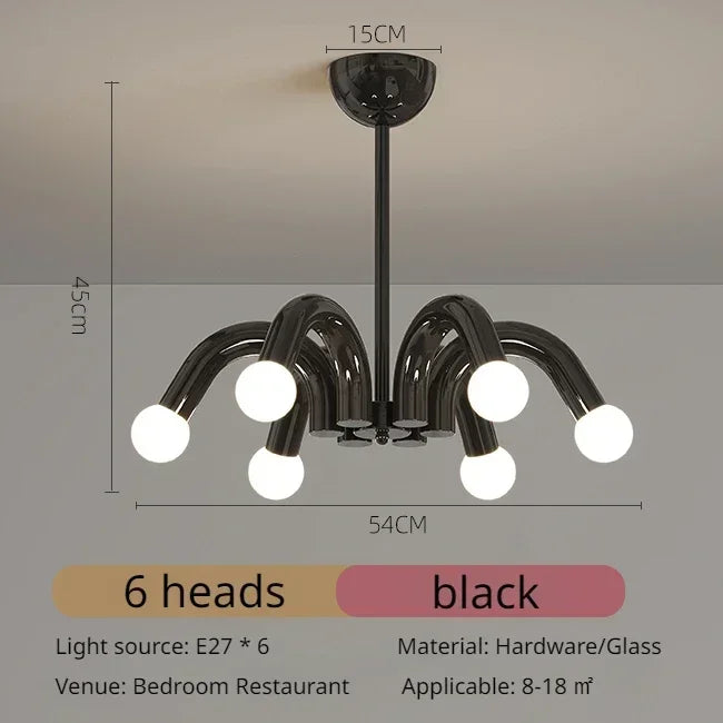 French Cream Style Led Hanging Lamp