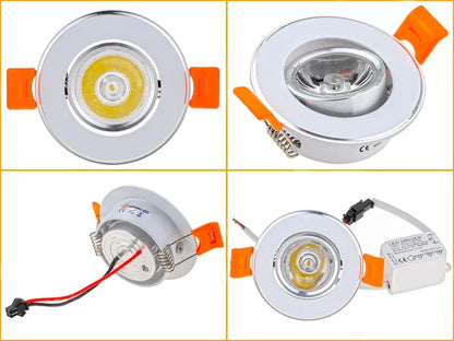 Aluminum Round LED Dimmable Ceiling Downlight