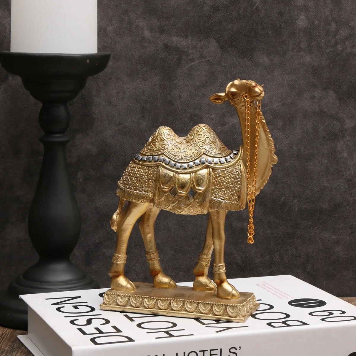 Classic Light Luxury Art Camel Statue