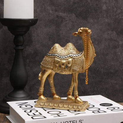 Classic Light Luxury Art Camel Statue