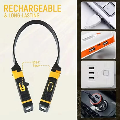 Rechargeable LED Neck Reading Light
