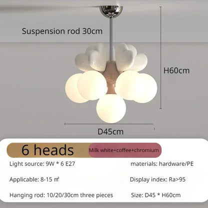 French Cream Style Led Hanging Lamp