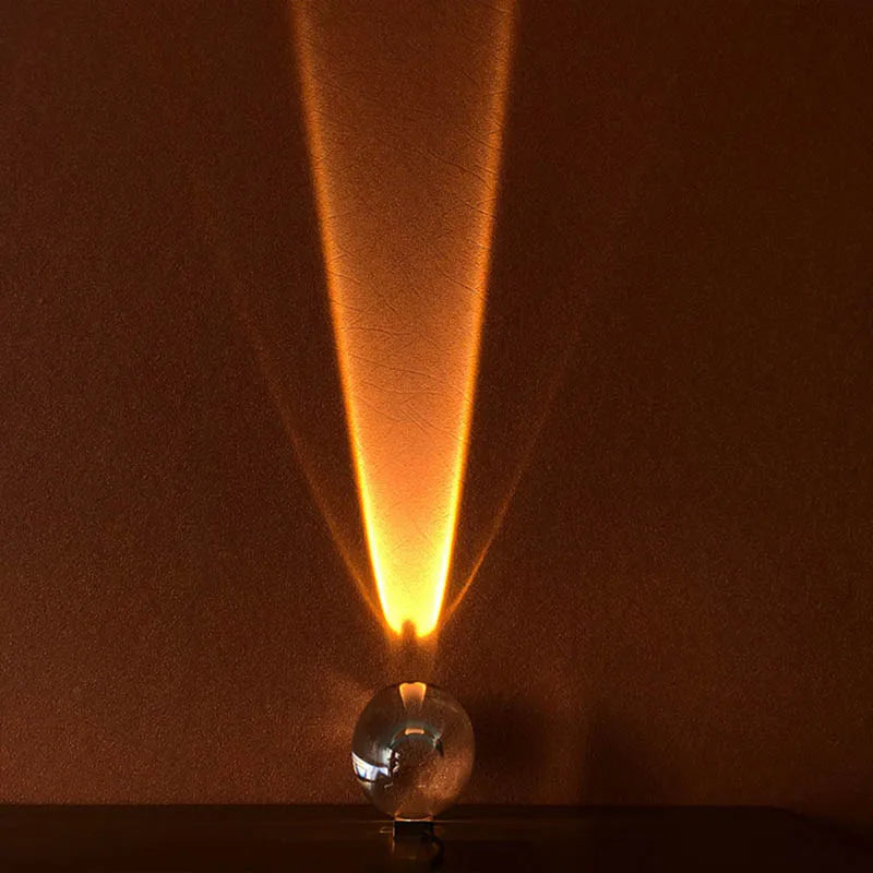 LED Crystal Eye of the Sky table lamp Royal Lights & Home Decor