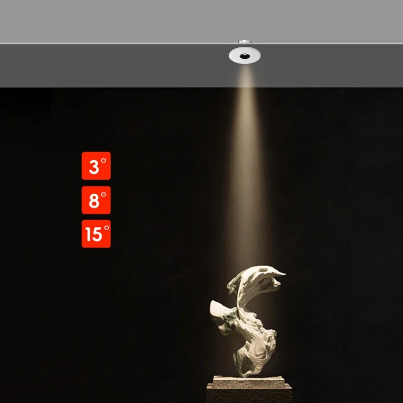 LED Spotlight Small Beam Angle Recessed Light