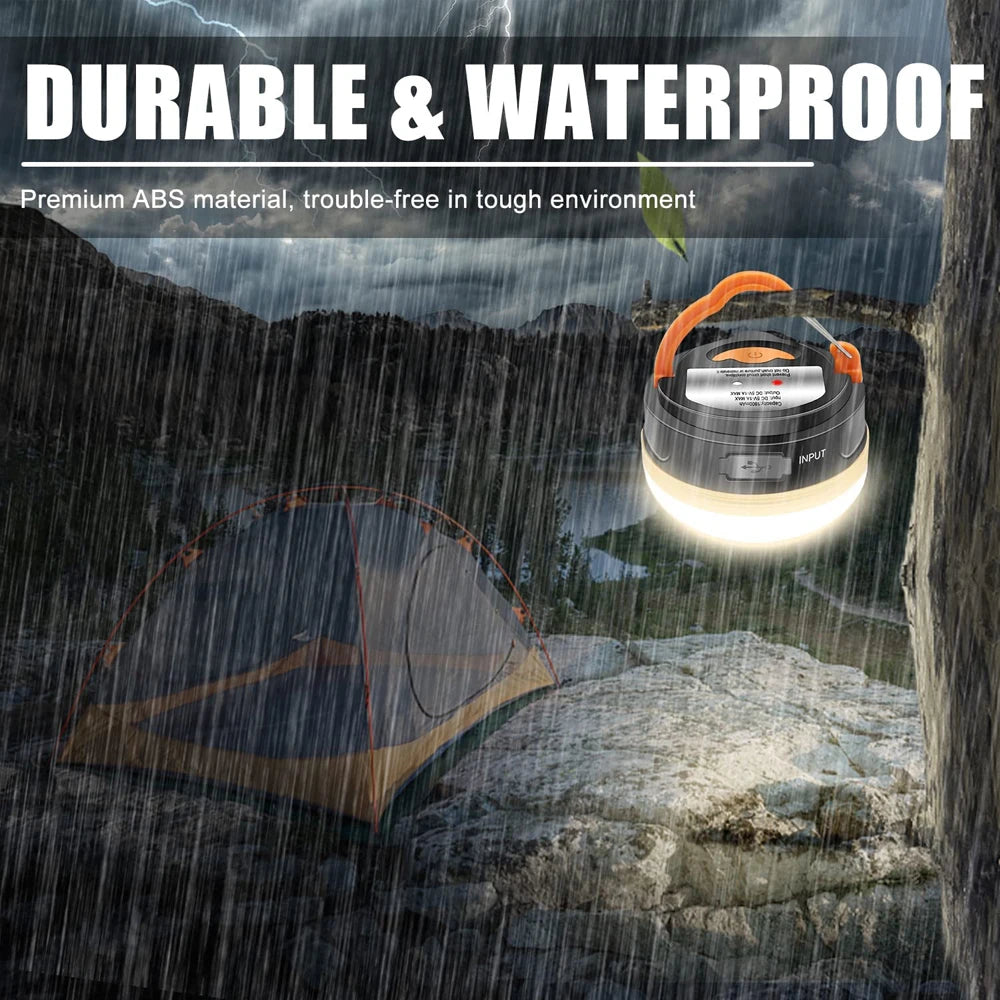High Power Camping Lantern Tents Lamp USB Rechargeable Royal Lights & Home Decor