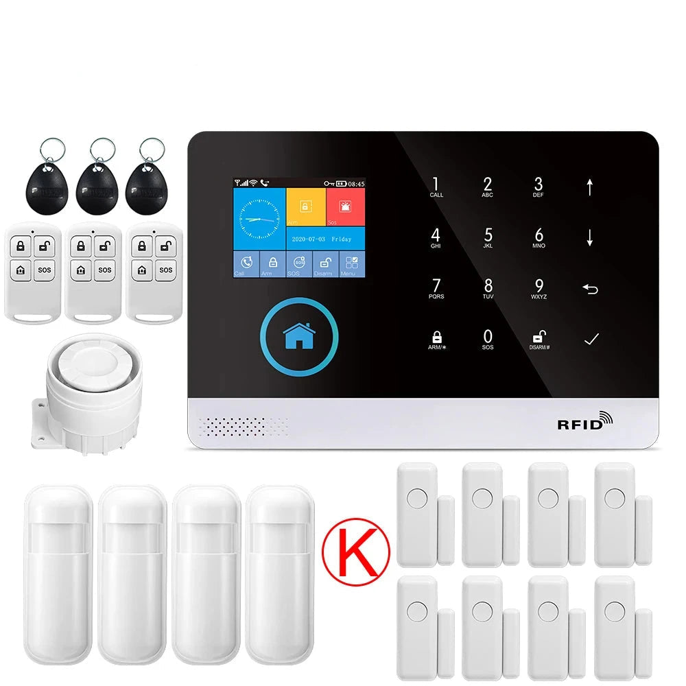 Alarm System for Home Burglar Security