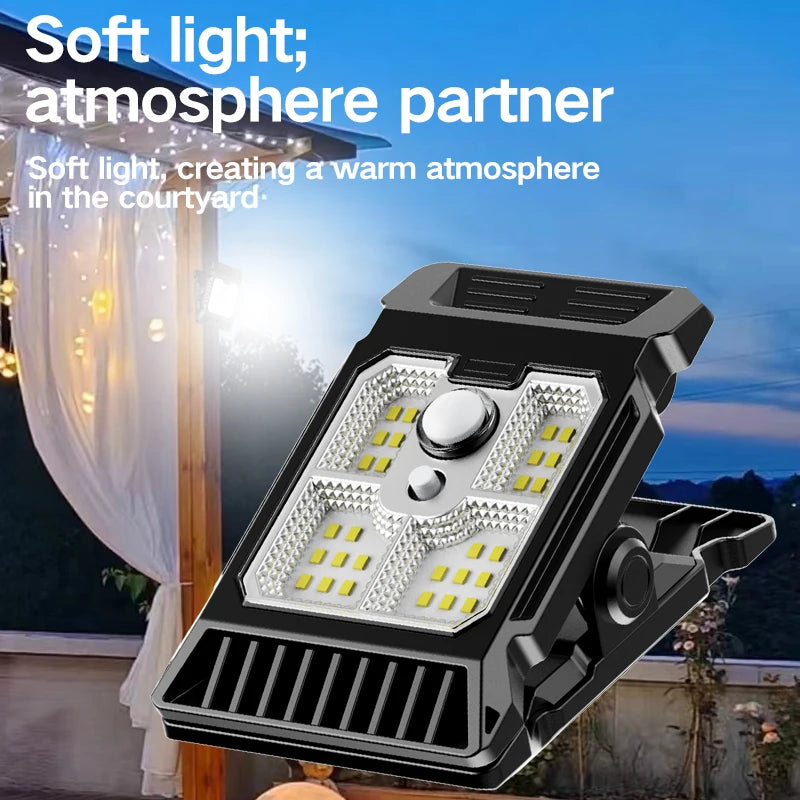 Mini Solar Clip Lamp