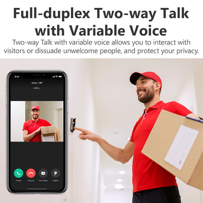 3MP Video Doorbell 2S Kit WiFi Smart Video Intercom
