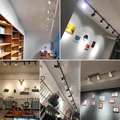 Led Track Light Fixture Rail