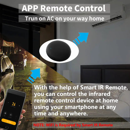 Smart Life APP Replace TV DVD AUD AC Remote Works with Alexa Google Home